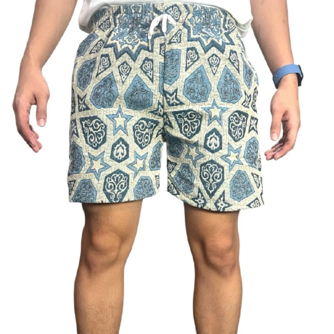 men's short semi formal fit